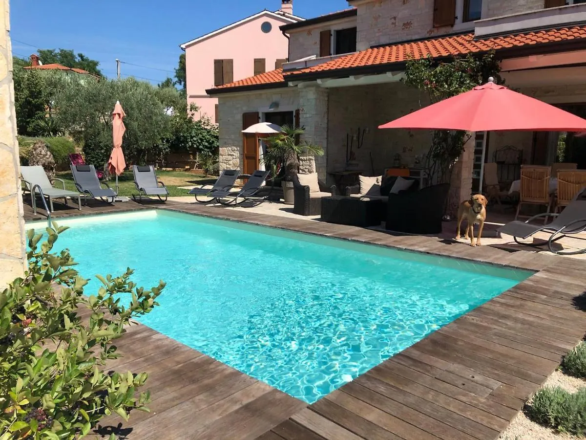 Feriehus Casa Stefanie Villa Kaštelir Kroatien